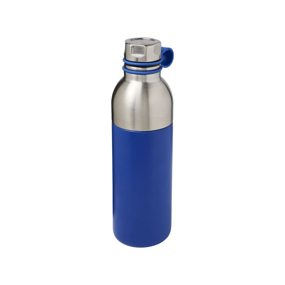 Медная спортивная бутылка с вакуумной изоляцией Koln объемом 590 мл, cиний