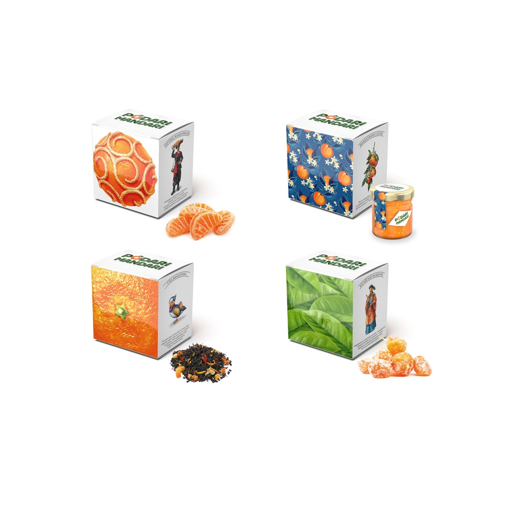 Подарочный набор с чаем и сладостями ПодариМандари
