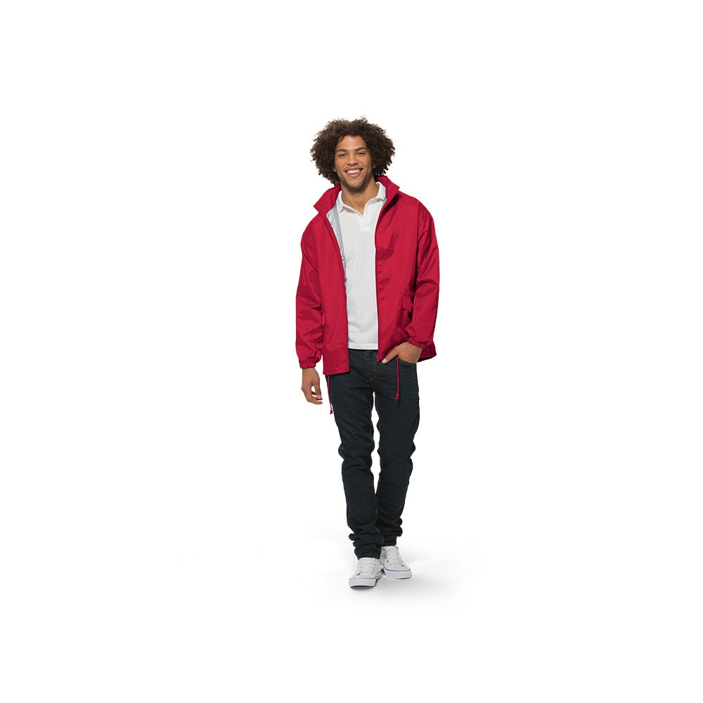 Ветровка Miami мужская с чехлом, красный