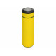 Термос Confident с покрытием soft-touch 420мл, желтый