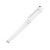 Ручка металлическая роллер VIP R, белый