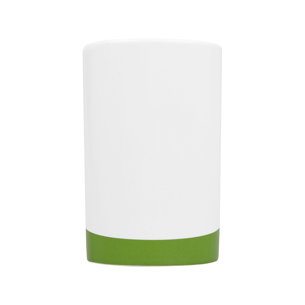 Кружка Мерсер 320мл, белый/зеленый