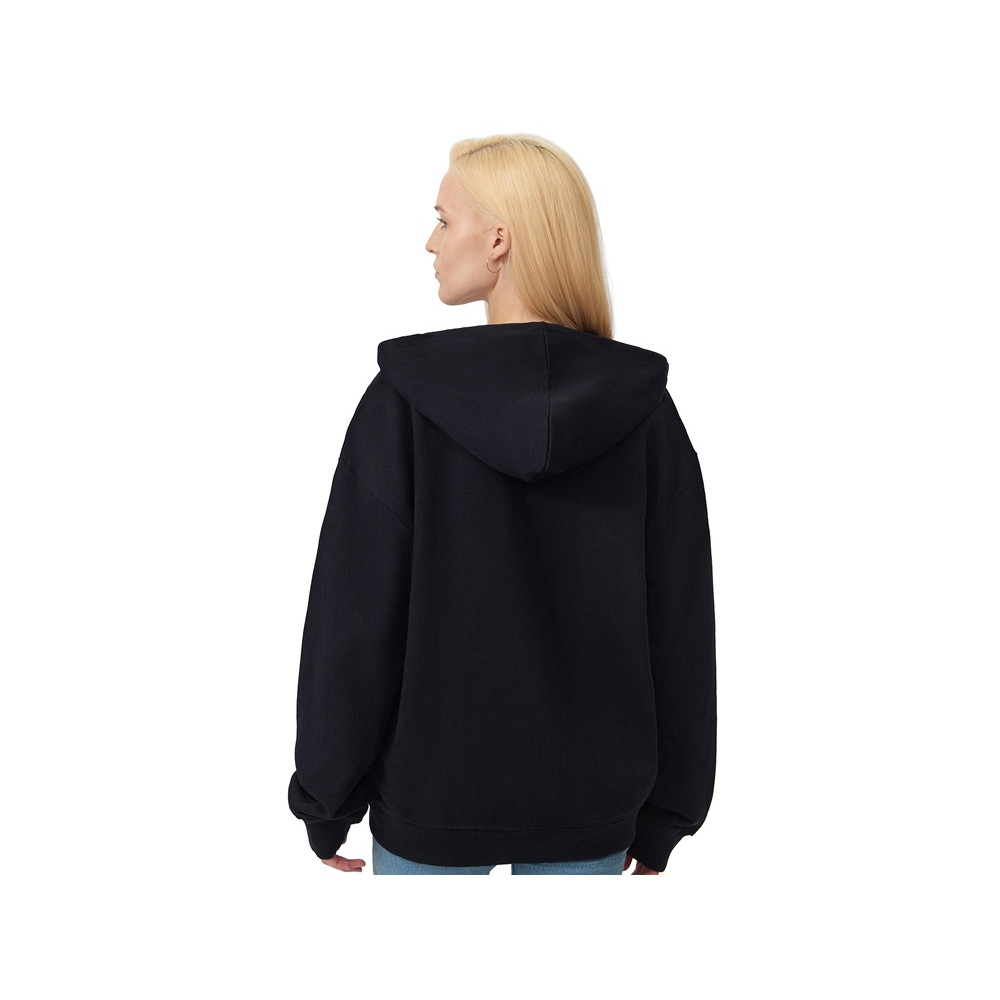 Толстовка оверсайз с капюшоном на молнии Monaco, темно-синий