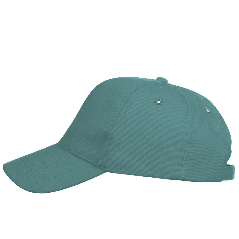 Бейсболка Florida 350 5-панельная, припылено-бирюзовый