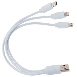 Кабель USB 3 в 1 (Micro, Type-C, Lightning) Кабель USB 3 в 1 (Micro, Type-C, Lightning)