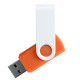 Флешка TWIST WHITE COLOR Флешка TWIST WHITE COLOR