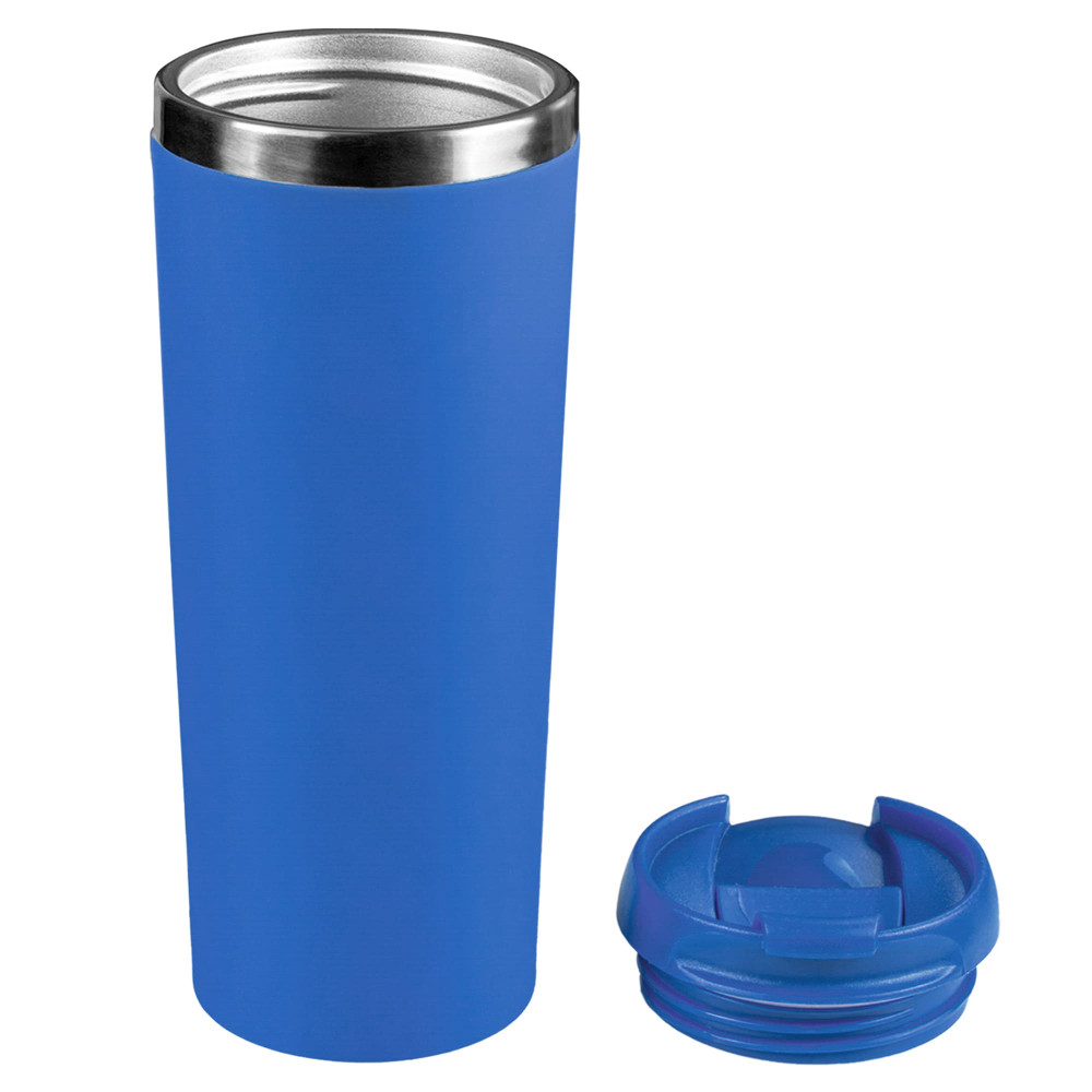 Термокружка KOMO SOFT COLOR 420мл., цвет Синий