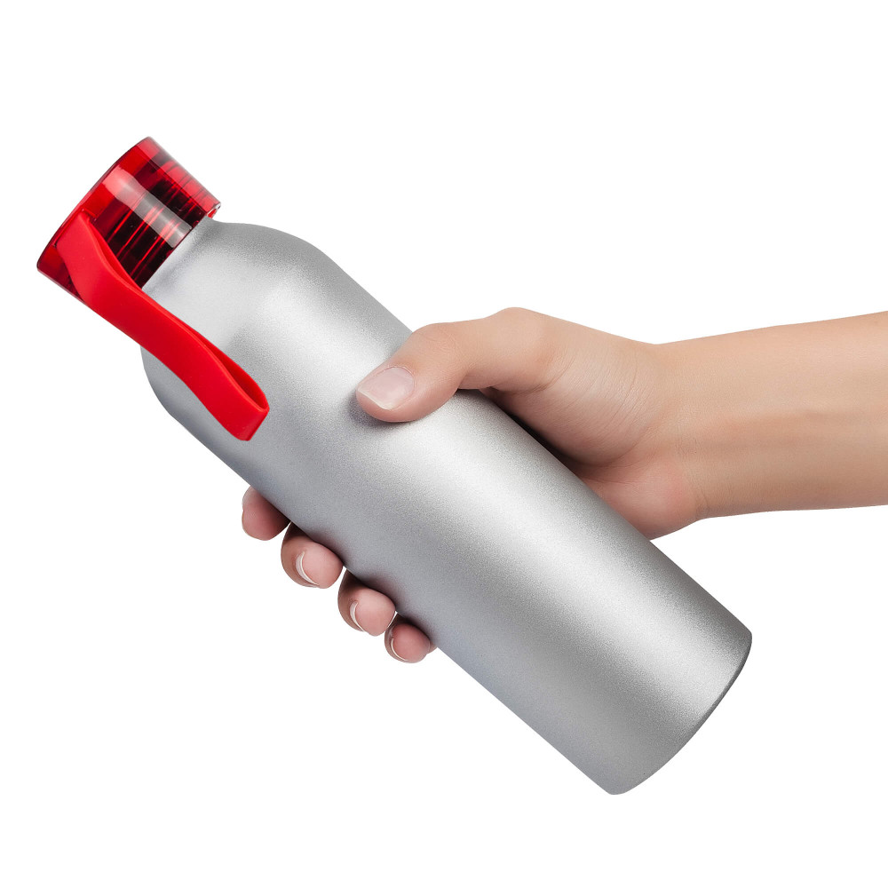 Бутылка для воды VIKING SILVER 650мл., цвет Красный