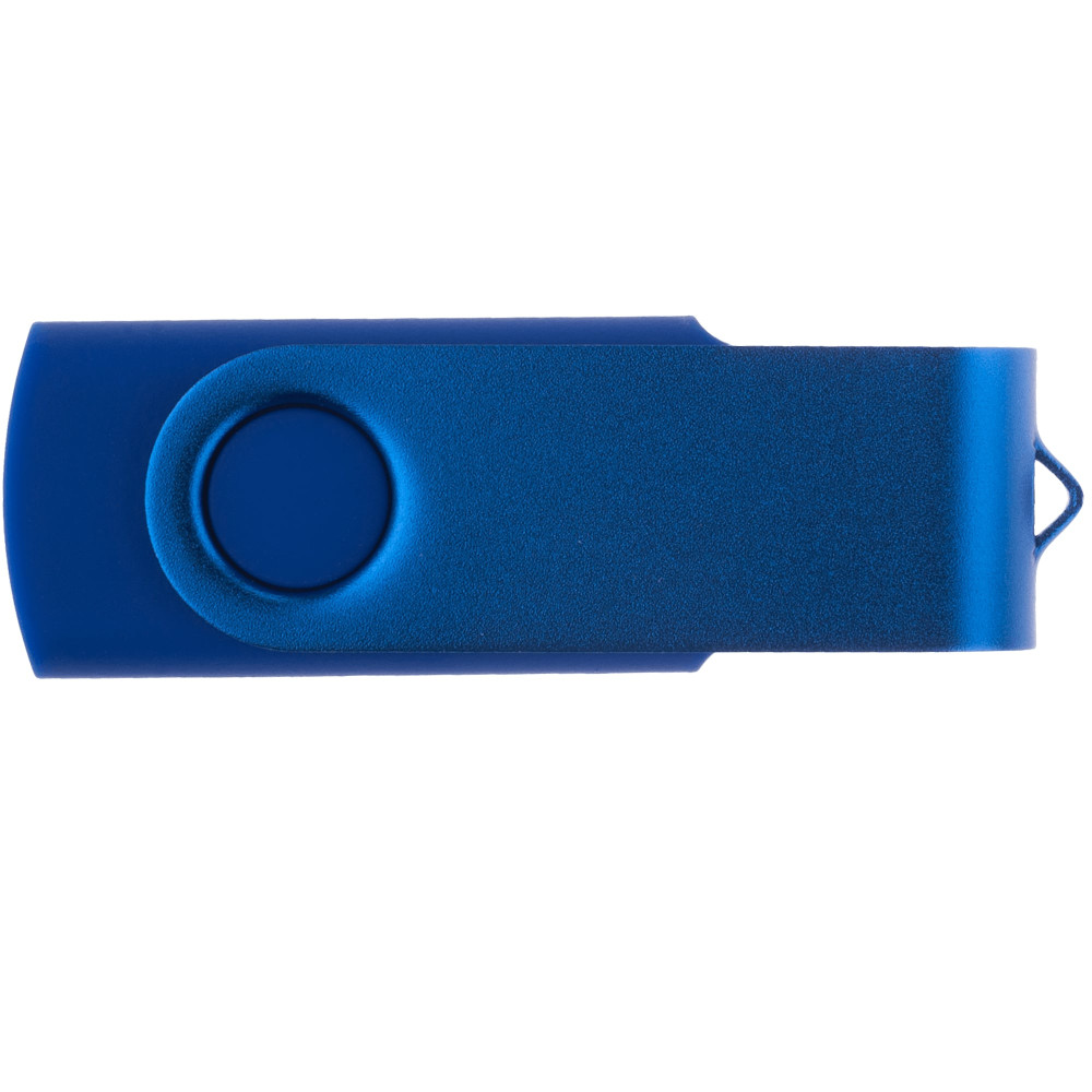 Флешка TWIST COLOR, цвет Синий