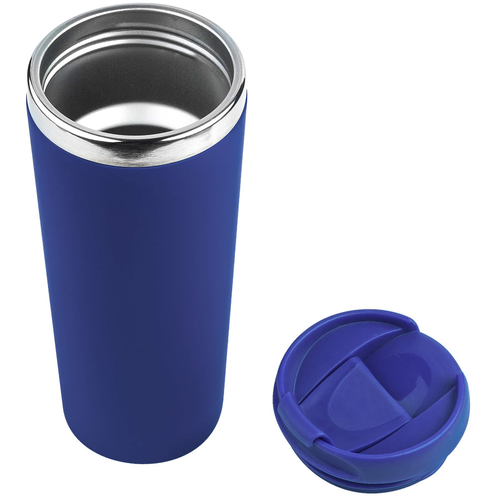 Термокружка KOMO SOFT COLOR 420мл., цвет Темно-синий