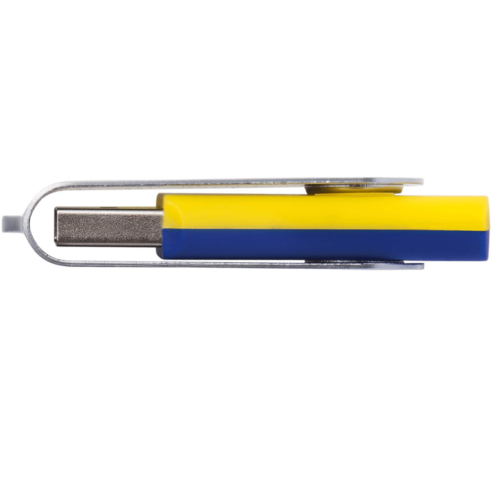 Флешка TWIST MIX, цвет Синий