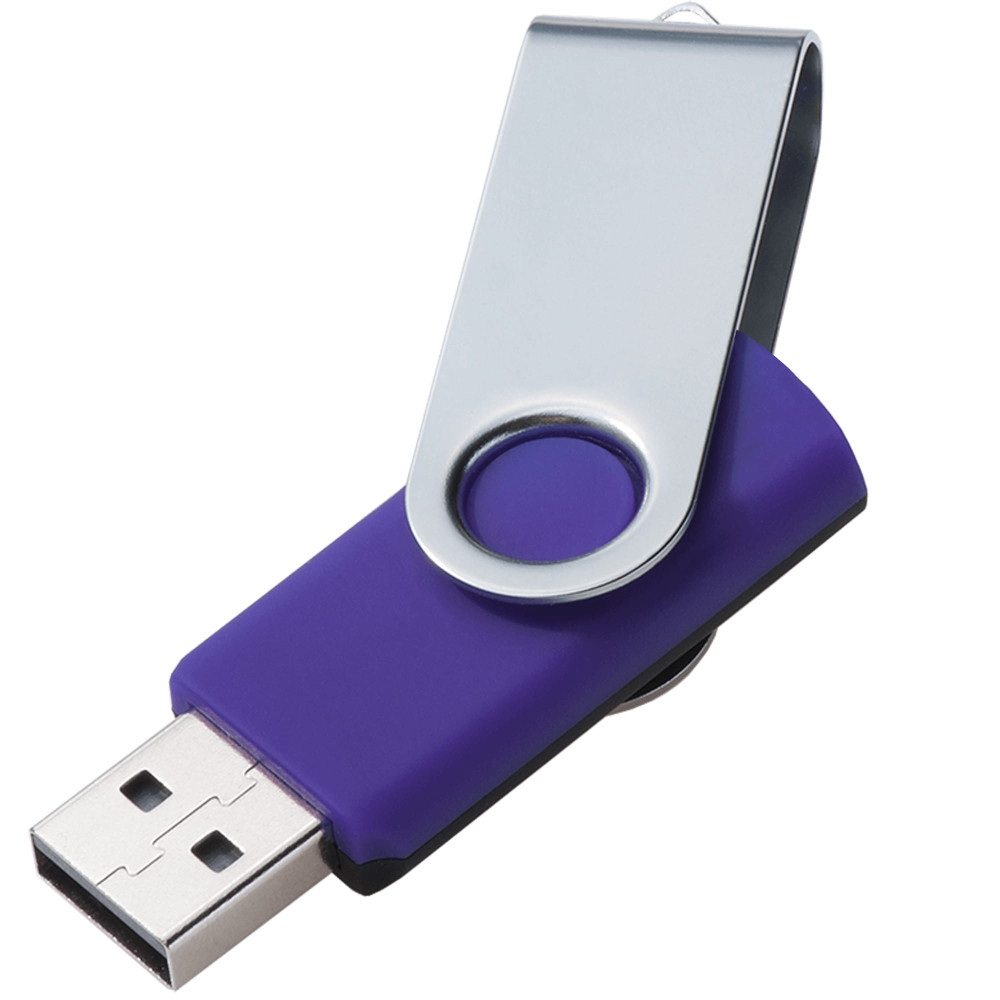 Флешка TWIST MIX, цвет Черный