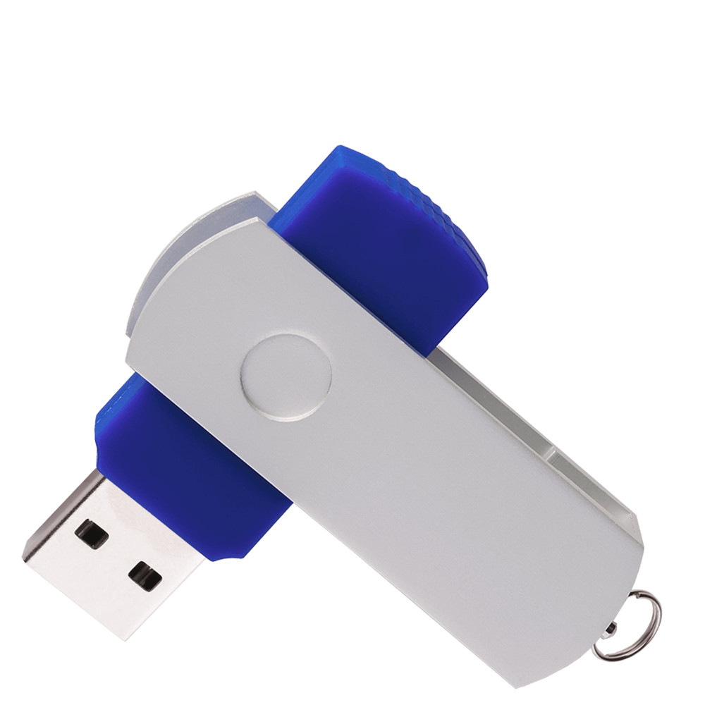 Флешка ELEGANCE, цвет Синий