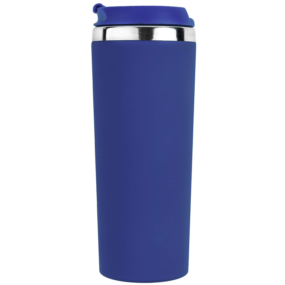 Термокружка KOMO SOFT COLOR 420мл., цвет Темно-синий