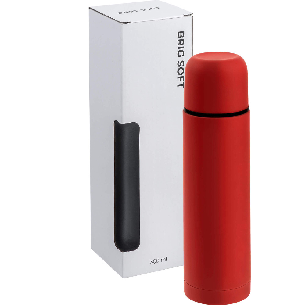 Термос BRIG SOFT 500мл., цвет Красный